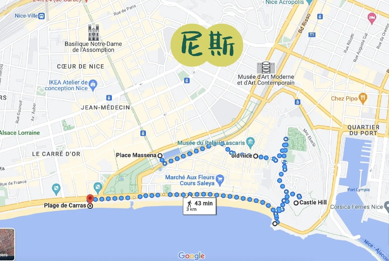 蔚蓝海岸三日游尼斯、摩纳哥、埃兹、芒通、戛纳攻略nice-eze-monaco-menton-cannes-3days-trip