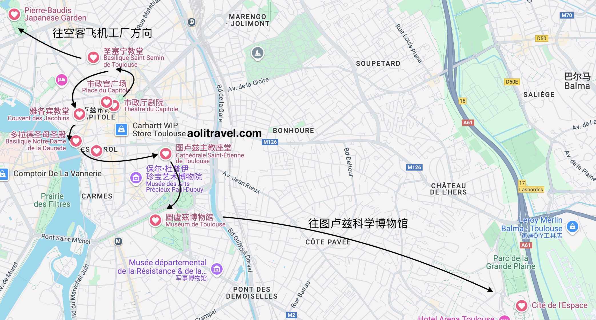 法国图卢兹旅游指南france-visit-toulouse