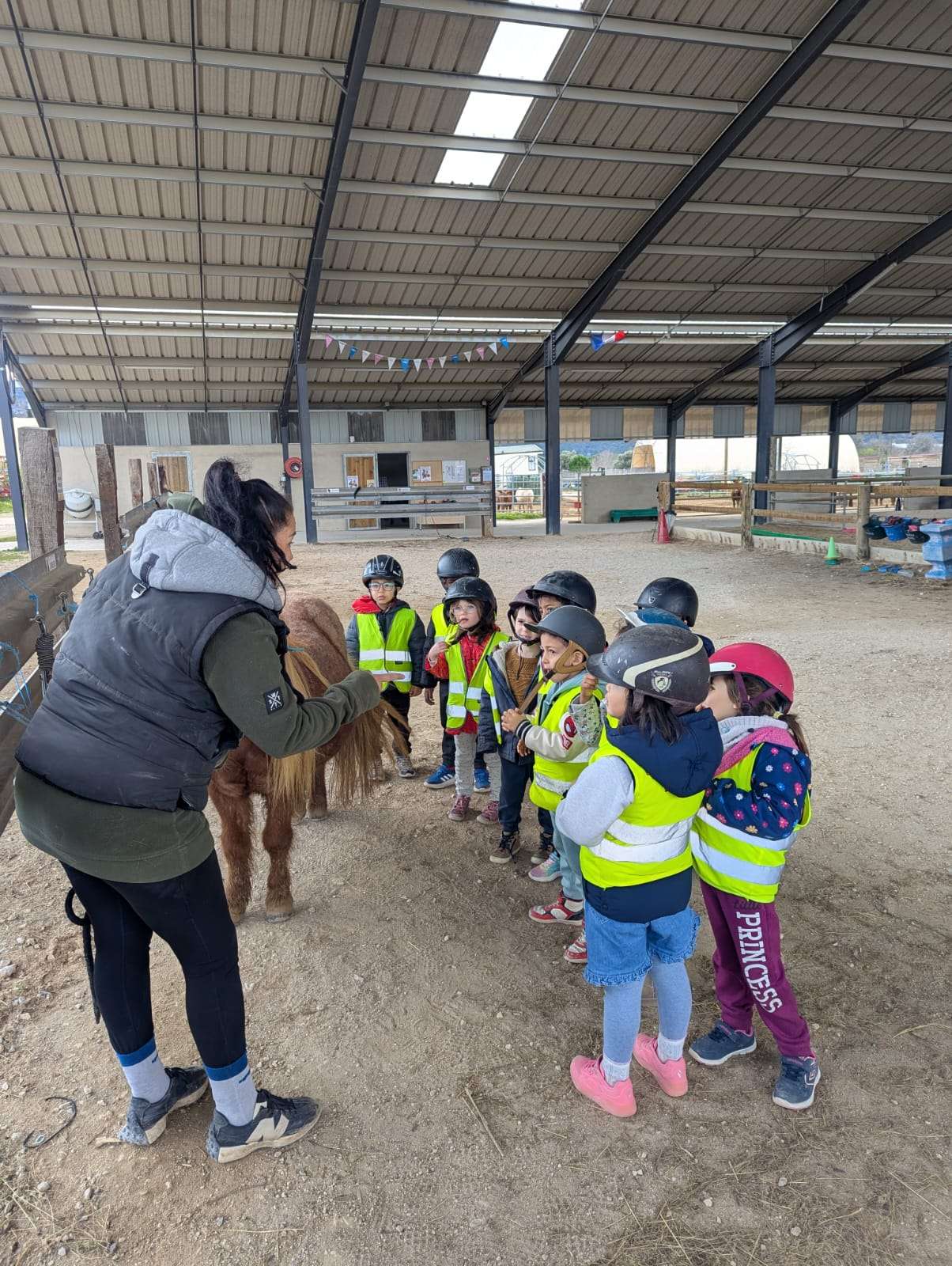 riding-a-poney-on-a-french-farm法国骑小马