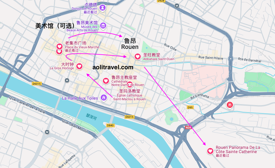 法国鲁昂旅游指南france-visit-rouen