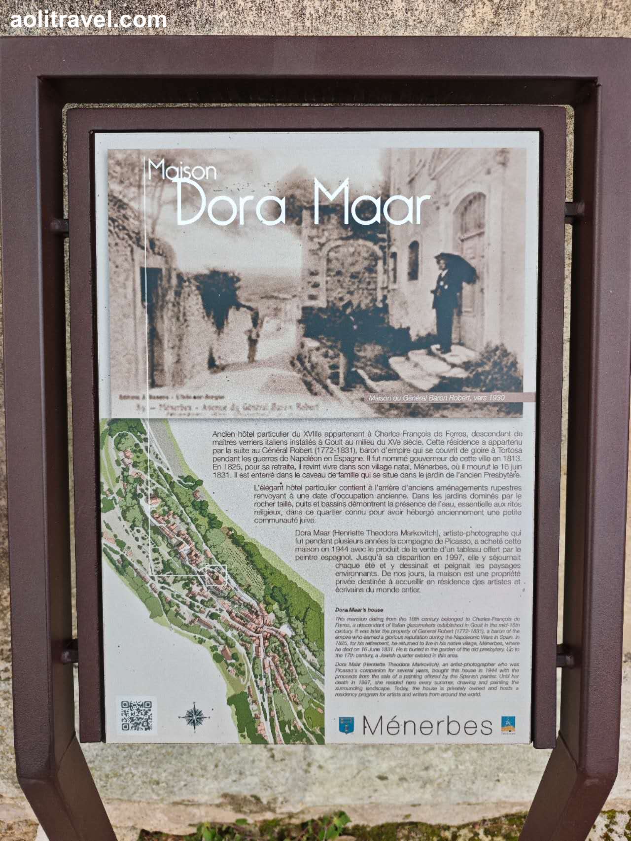 普罗旺斯小镇menerbes游记visit-provence-menerbes